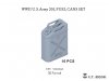 E.T. Model P35-324 WWII U.S.Army 20L FUEL CANS SET 1/35